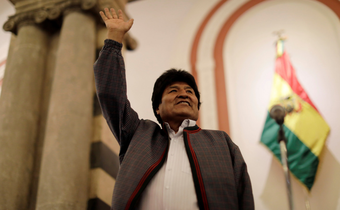 Президент Боливии Эво Моралес сообщил об отставке 