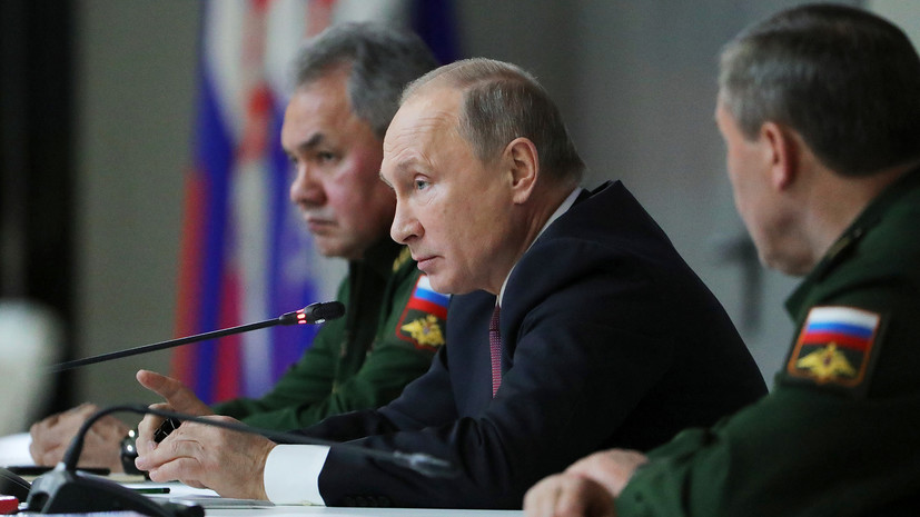 Путин поставит перед Минобороны задачи для дальнейшего развития Российской армии  