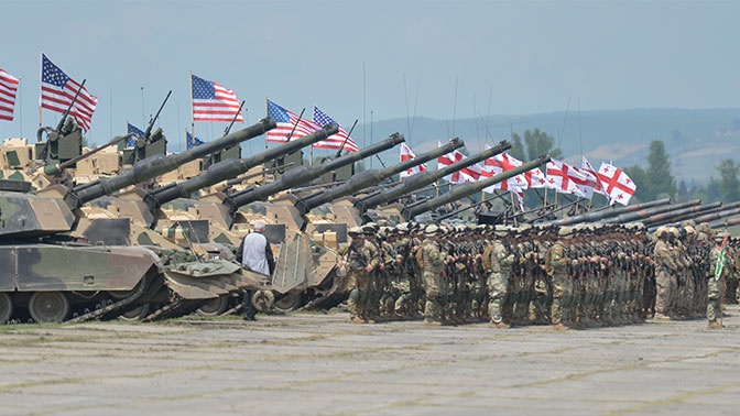 Военные базы Грузии приведут к единому стандарту США и НАТО 