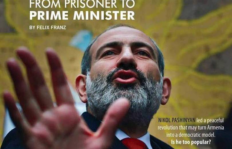 The Christian Science Monitor: «премьер Армении – человек с безграничной харизмой:» 