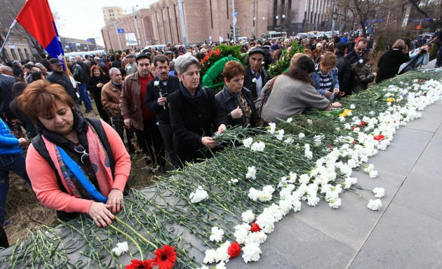 В Армении хотят установить памятник жертвам событий 1 марта 2008 года 