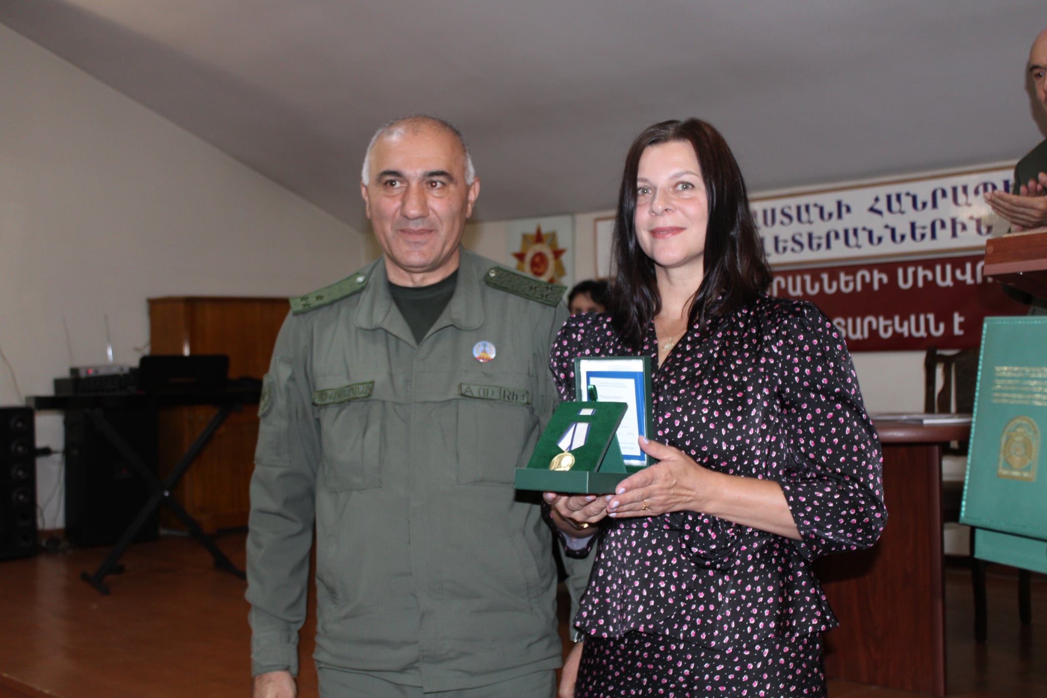 Елена Шуваева награждена медалью «Адмирал Исаков» Министерства обороны Республики Армения 