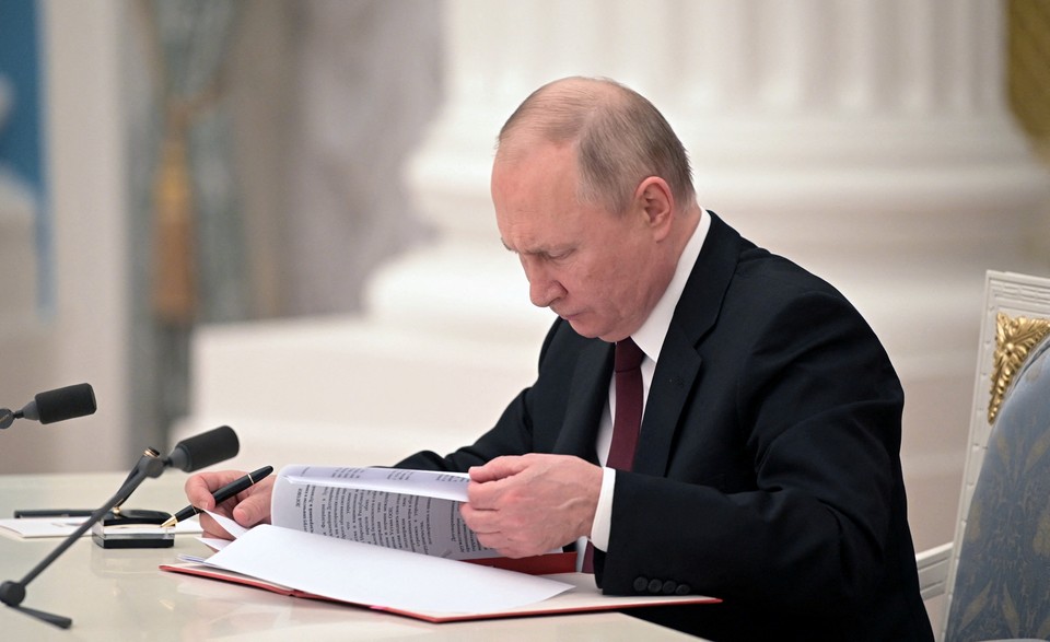 Путин подписал указ о призыве в армию 