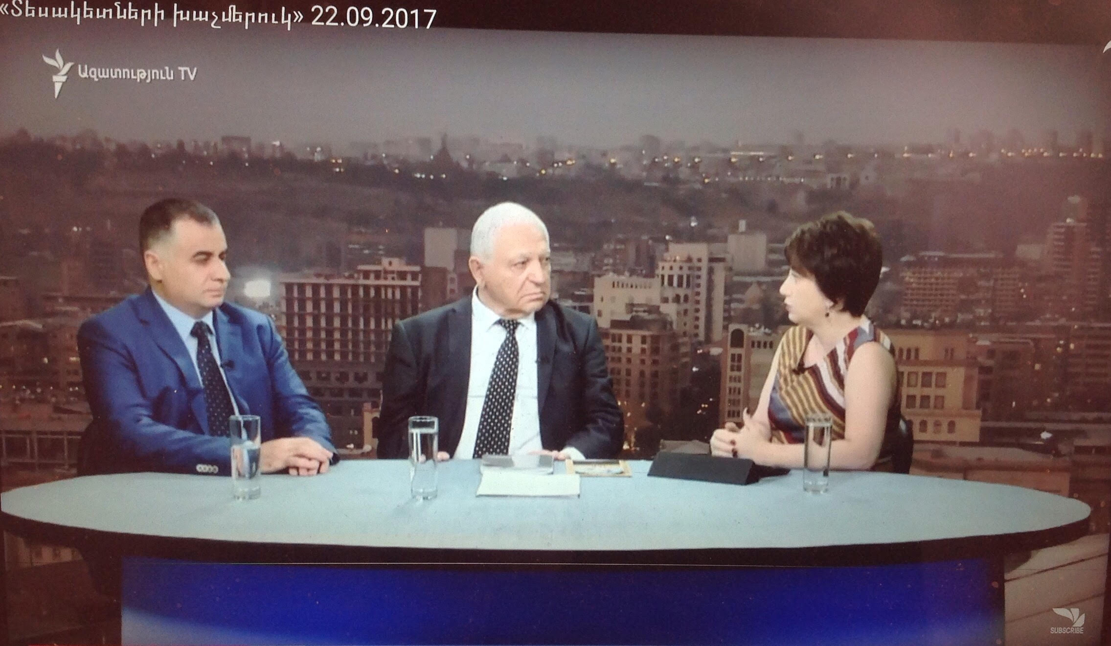 Итоги VI Всеармянского форума были обсуждены в эфире программы Тесакетнери Хачмерук (Азатутюн ТВ). 