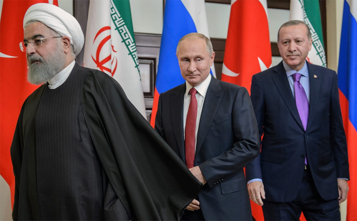 Путин, Эрдоган и Роухани 1 июля по видеосвязи обсудят сирийское урегулирование 