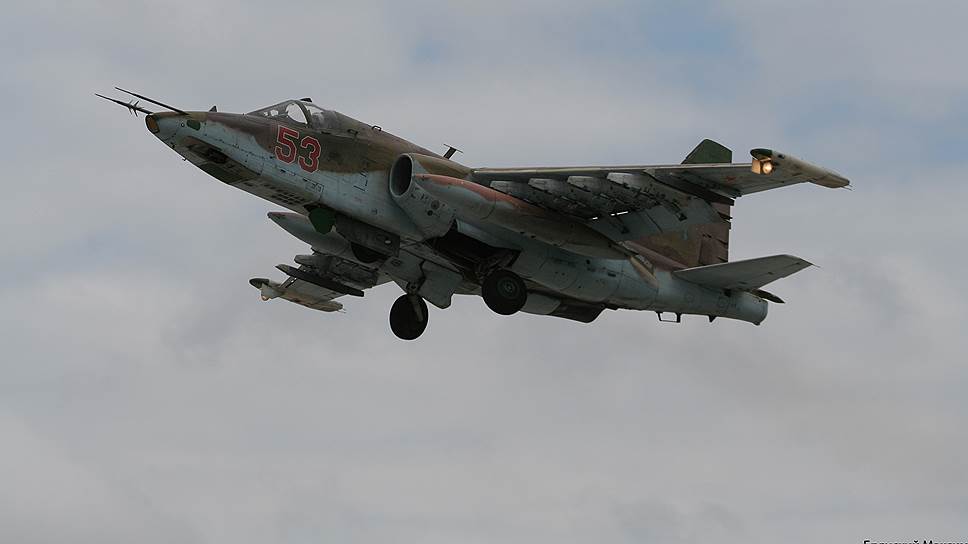 В Армении пропал штурмовик Су-25. Экипаж состоял из двух человек 