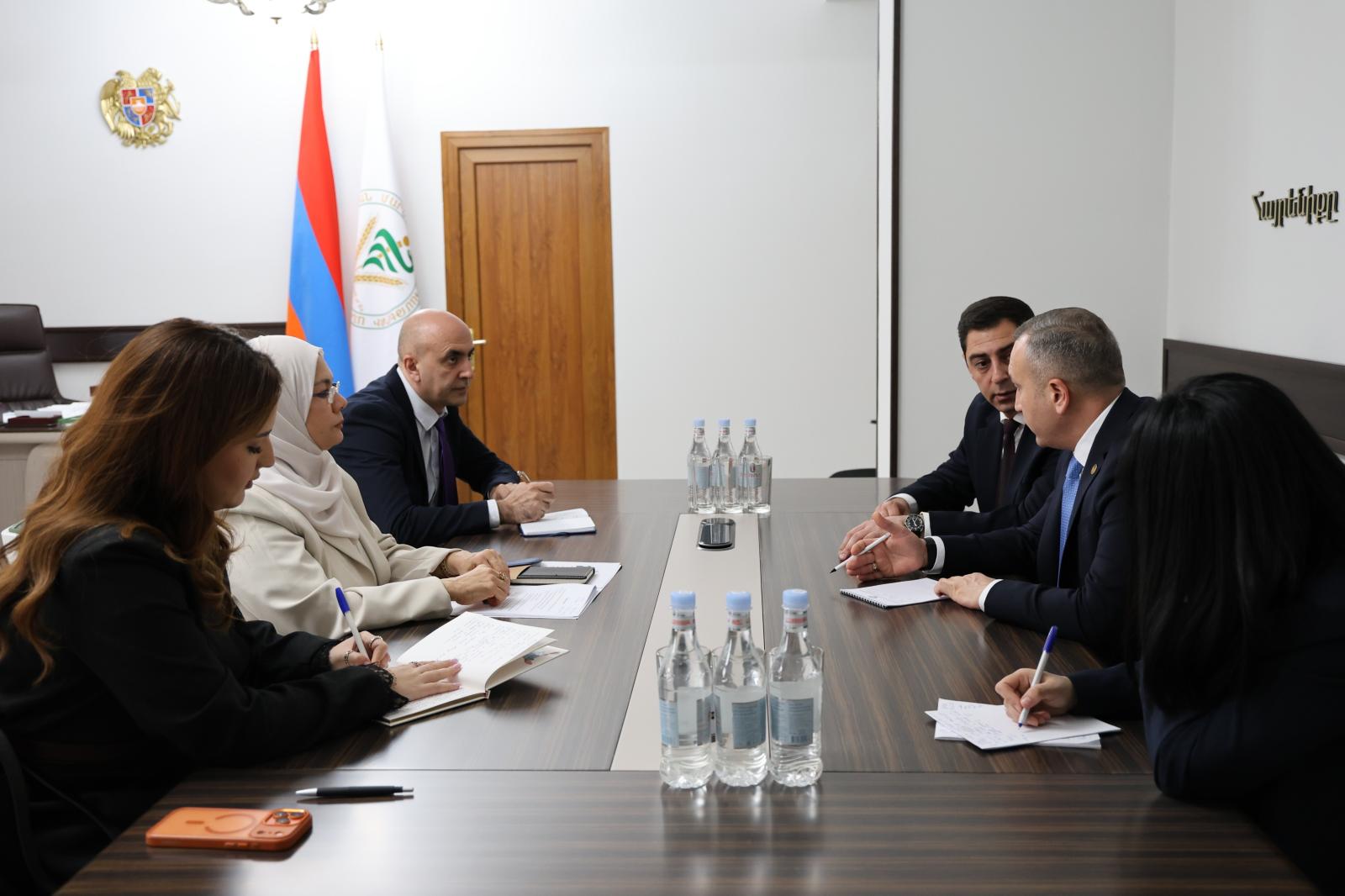 Посол ОАЭ высоко оценил качество армянской сельскохозяйственной продукции 