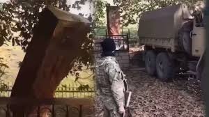 Азербайджанские ВС осквернили армянские памятники в Гадруте. В МИД выложили видео 