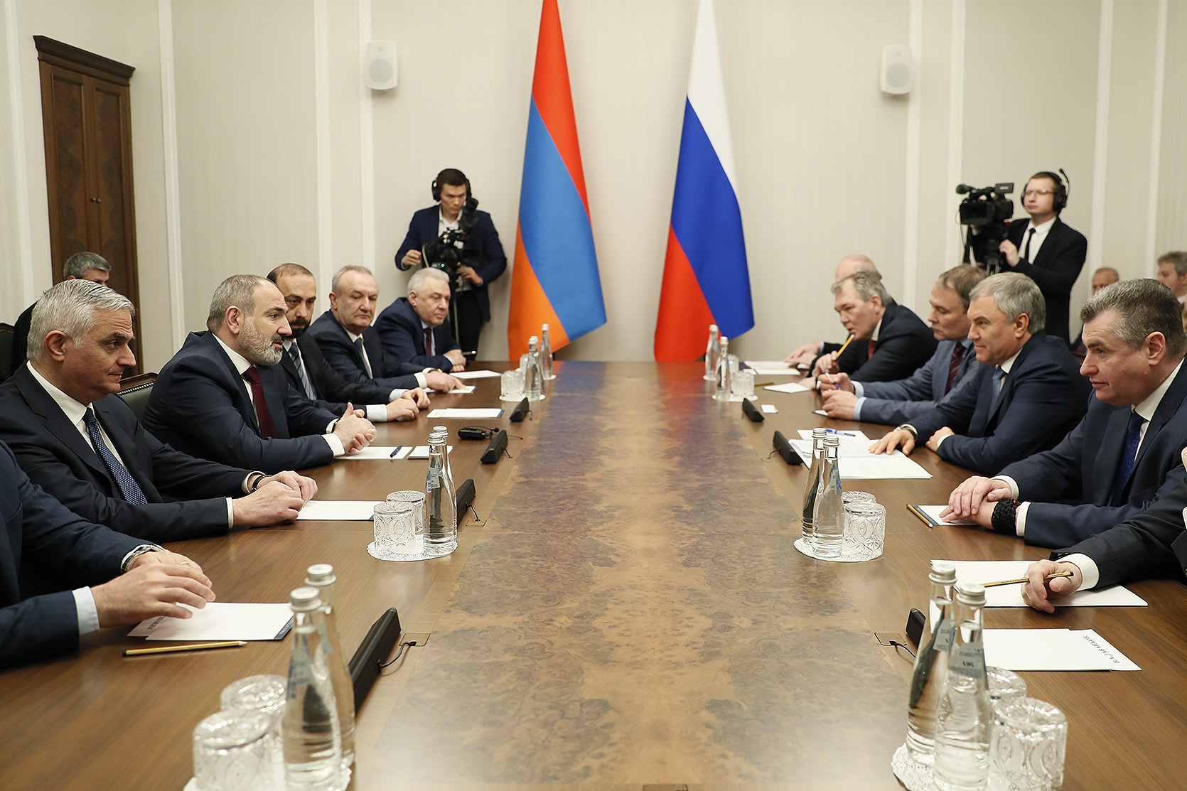 Первый визит в Госдуму: Пашинян и Володин обсудили армяно-российское сотрудничество 