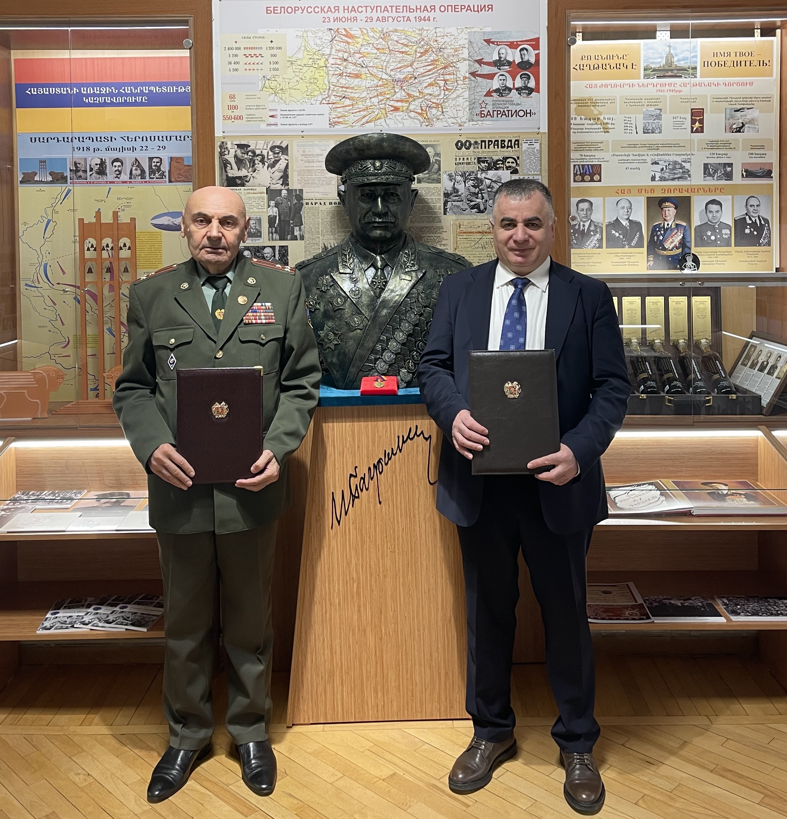 Сотрудничество с ветеранской организацией Армении: усиление журнала «Ветеран» 