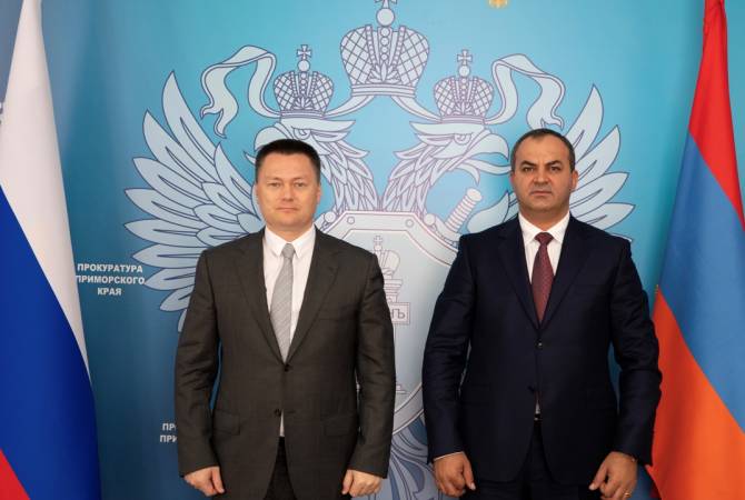 Генпрокуроры Армении и РФ обсудили вопрос возвращения незаконно удерживаемых Азербайджаном пленных 