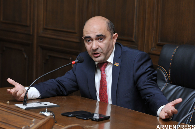 Эдмон Марукян: делается все, чтобы нейтрализовать "Просвещенную Армению" на политической арене, дабы представители прошлой власти смогли занять место оппозиции 