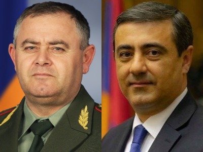 Армения. Директора СНБ и главу Генштаба ВС увольняют с занимаемых должностей 