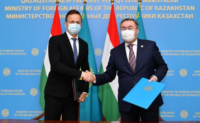 Венгрия и Казахстан обсудили сотрудничество в рамках Тюркского совета 