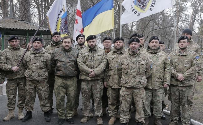 Стало известно об участии «Грузинского национального легиона» в боевых действиях на Украине 