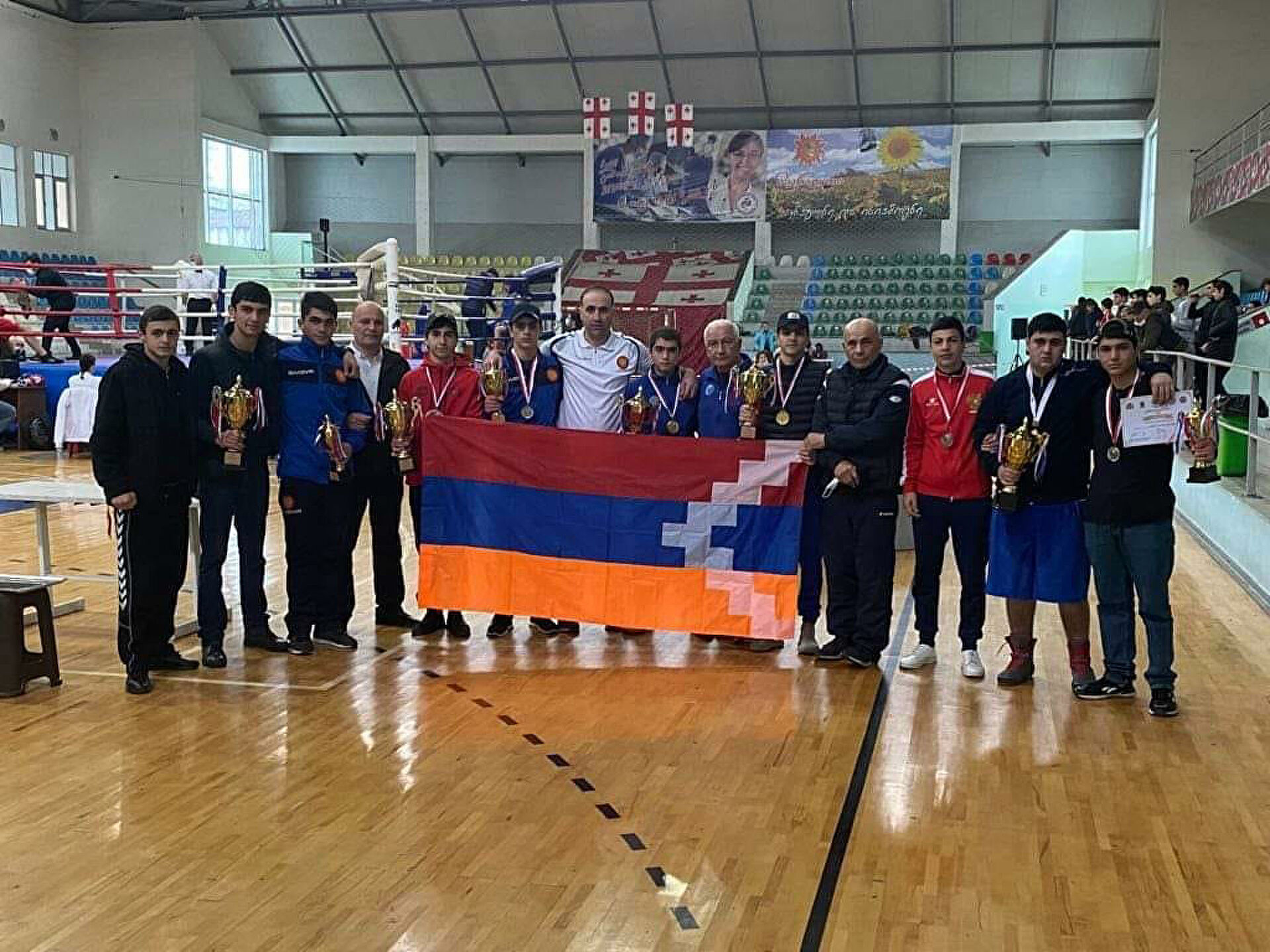 Четыре золота привезли из Грузии молодые боксеры из Армении 