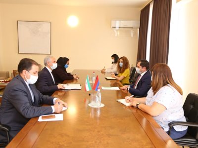 Армянский министр и посол Ирана обсудили двустороннее сотрудничество 
