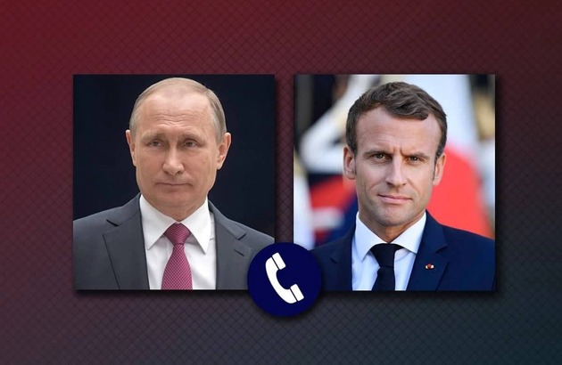 Путин и Макрон отметили важность скорейшей отправки миссии МАГАТЭ на ЗАЭС 