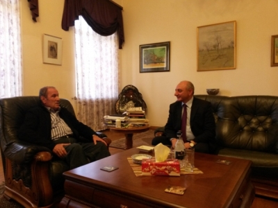 Бако Саакян встретился в Ереване с Левоном Тер-Петросяном 