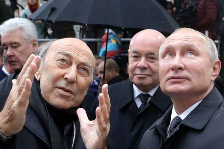 Путин поздравил известного скульптора Георгия Франгуляна с 75-летним юбилеем 