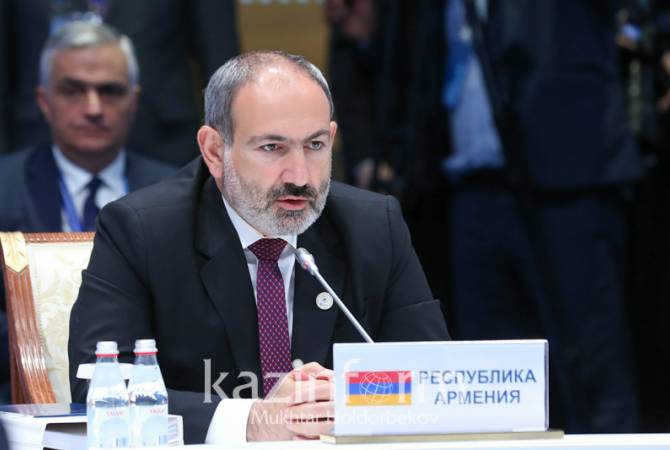 Никол Пашинян в Москве: Одним из основных приоритетов председательства Армении в ЕАЭС является расширение внешнеэкономических связей 