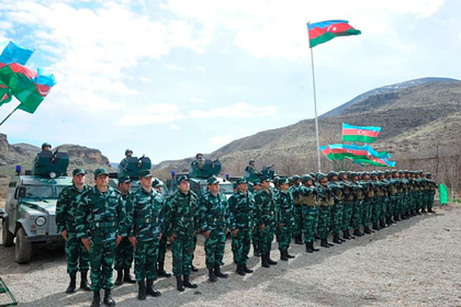 Азербайджан разместил воинскую часть на границе с Арменией 