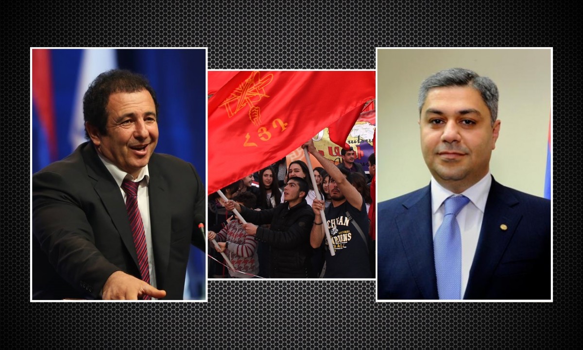Три оппозиционные армянские партии создают рабочую группу 
