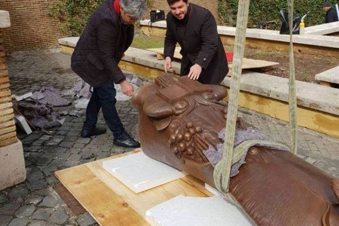 Установка памятника Нарекаци в Ватикане завершена 