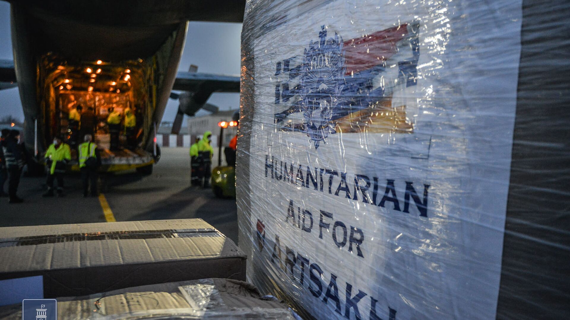 Новую партию гуманитарных грузов из Франции и Италии отправят в Арцах 