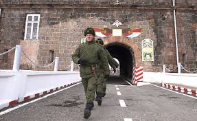 В Армении прошла акция российских военных 