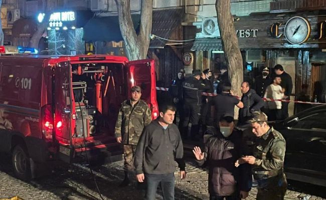 В центре столицы Азербайджана Баку произошел взрыв, есть погибшие и раненые  