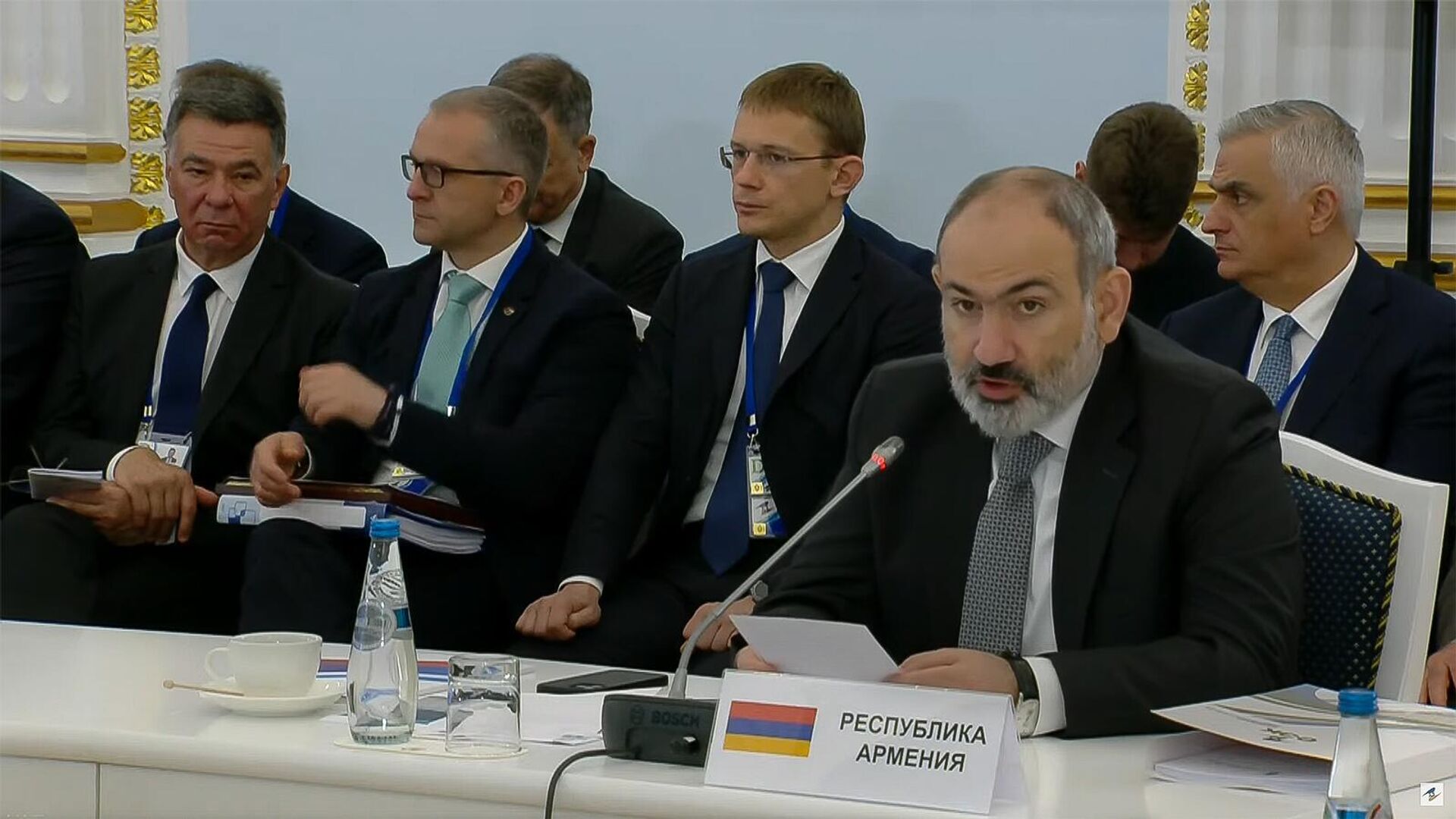 Пашинян: ЕАЭС переходит в стадию раскрытия интеграционного потенциала 