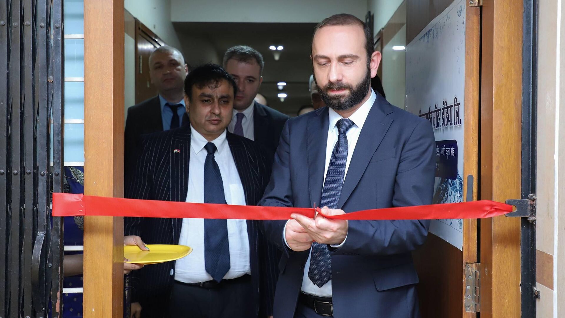 Армянский торговый офис открылся в Индии при участии главы МИД Армении 