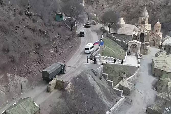 Российские миротворцы сопроводили более 70 паломников в монастырь Амарас 