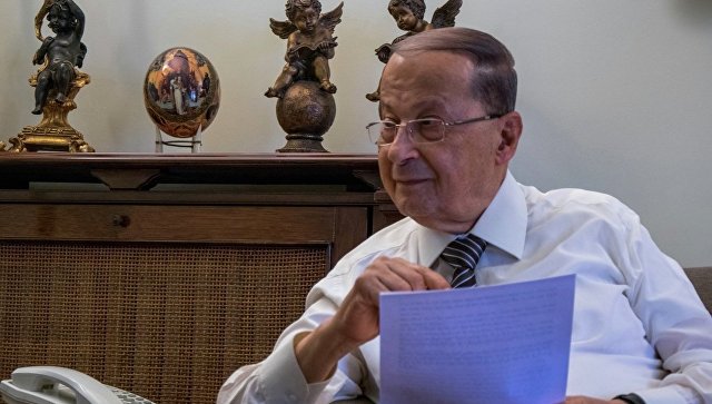 Президент Ливана Мишель Аун прибыл в Армению 