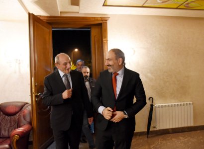 Никол Пашинян прибыл с рабочим визитом в Арцах 