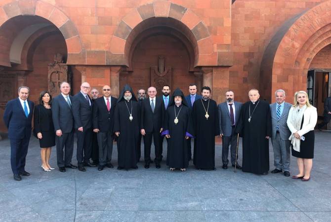 Бако Саакян встретился с представителями армянской общины Лос-Анджелеса  