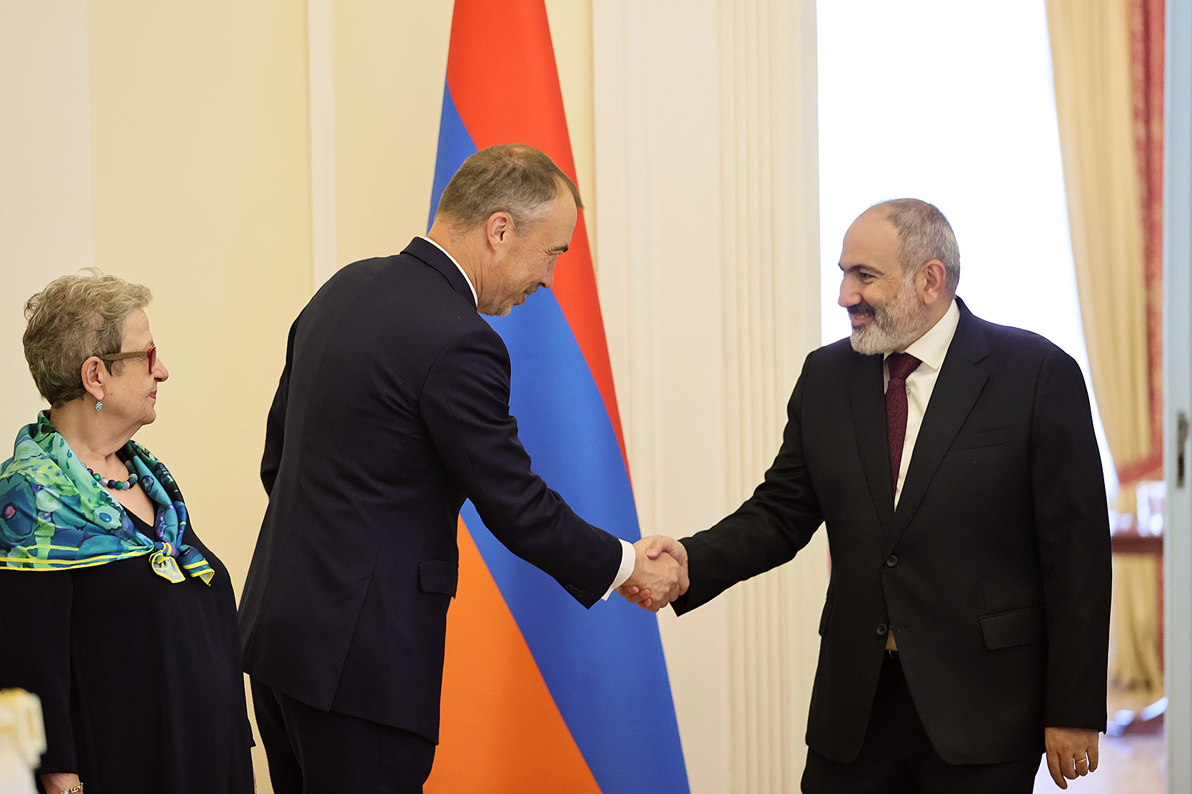 На встрече с Клааром Пашинян обсудил процесс нормализации отношений между Арменией и Азербайджаном 