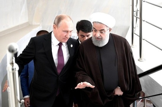 Путин и Роухани проводят встречу в Ереване 