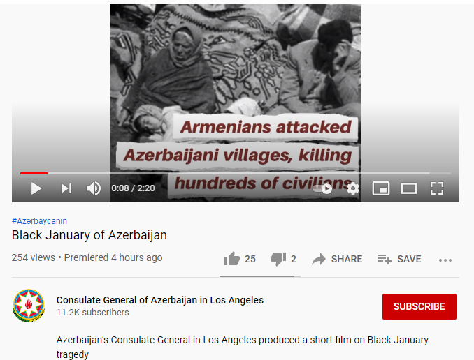 Чешский писатель и политик раскрыл азербайджанскую ложь 