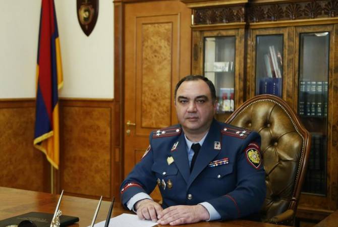 Начальнику полиции Армении присвоено звание генерал-майора полиции 