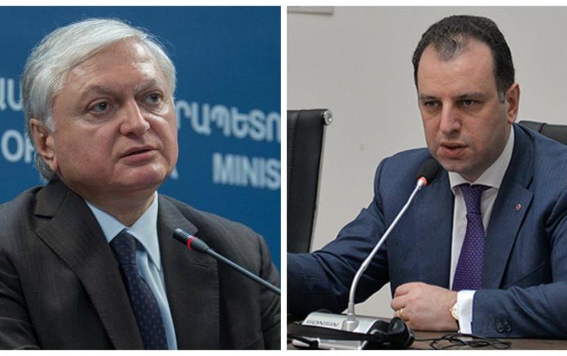 Президент Армении назначил глав МИД и Минобороны РА 