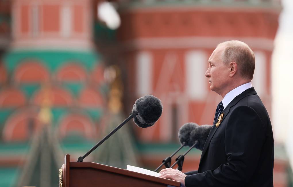 В своей речи на параде Победы Путин призвал не допустить повторения глобальной войны 