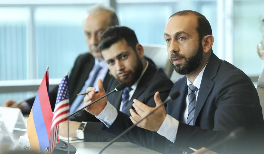 Глава МИД Армении в качестве основного докладчика участвовал в обсуждении, проведенном в мозговом центре «Atlantic Council» 
