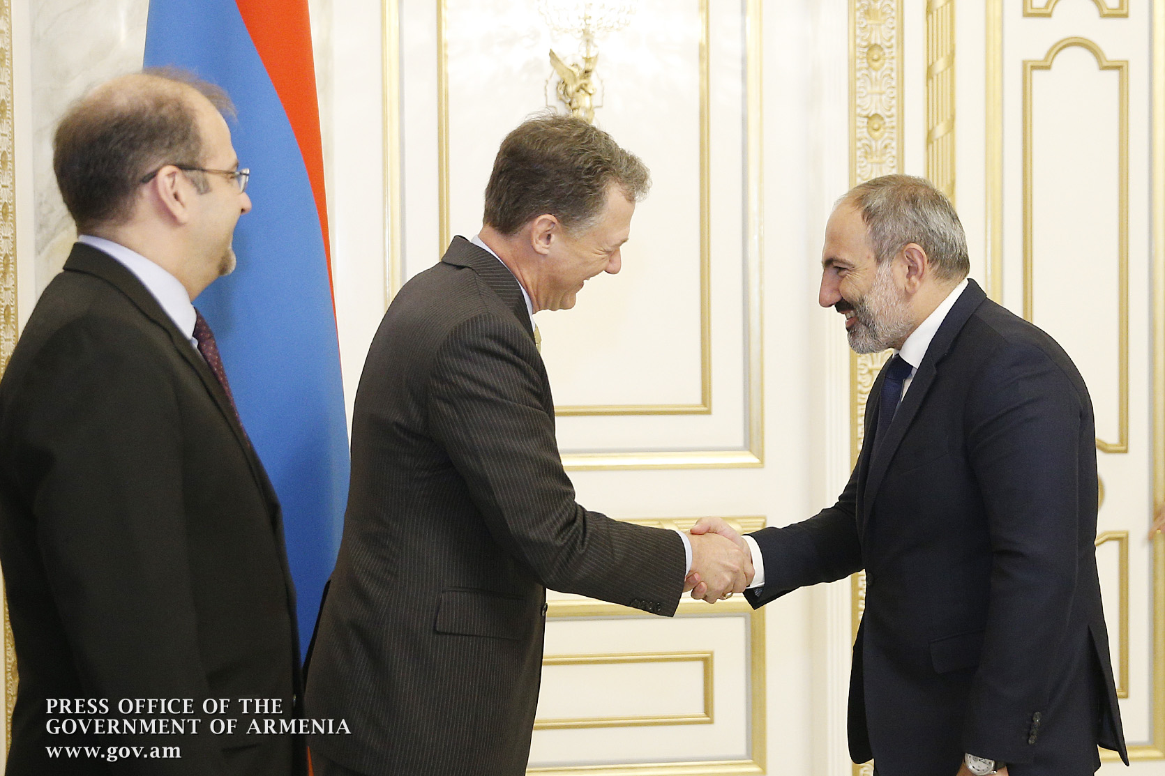 Премьер-министр Армении принял заместителя помощника госсекретаря США Джорджа Кента 