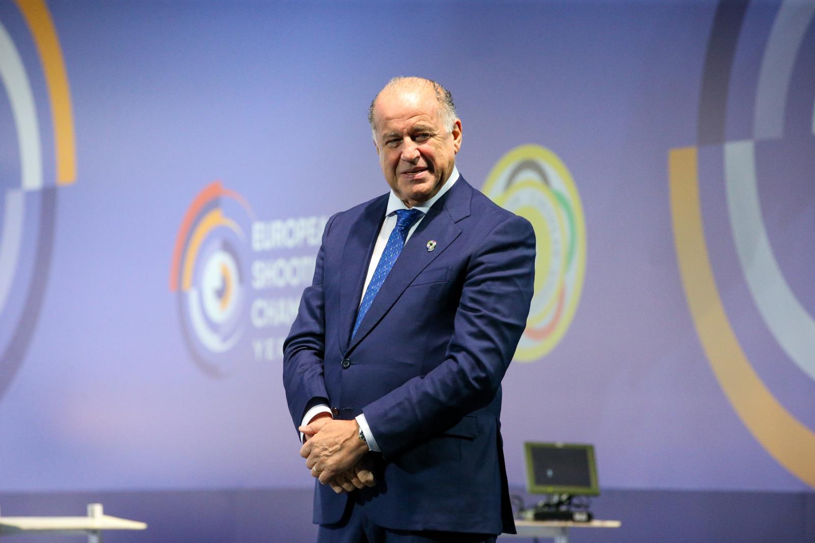 Президент Всемирной федерации стрельбы впечатлен уровнем организации чемпионата Европы в Армении 