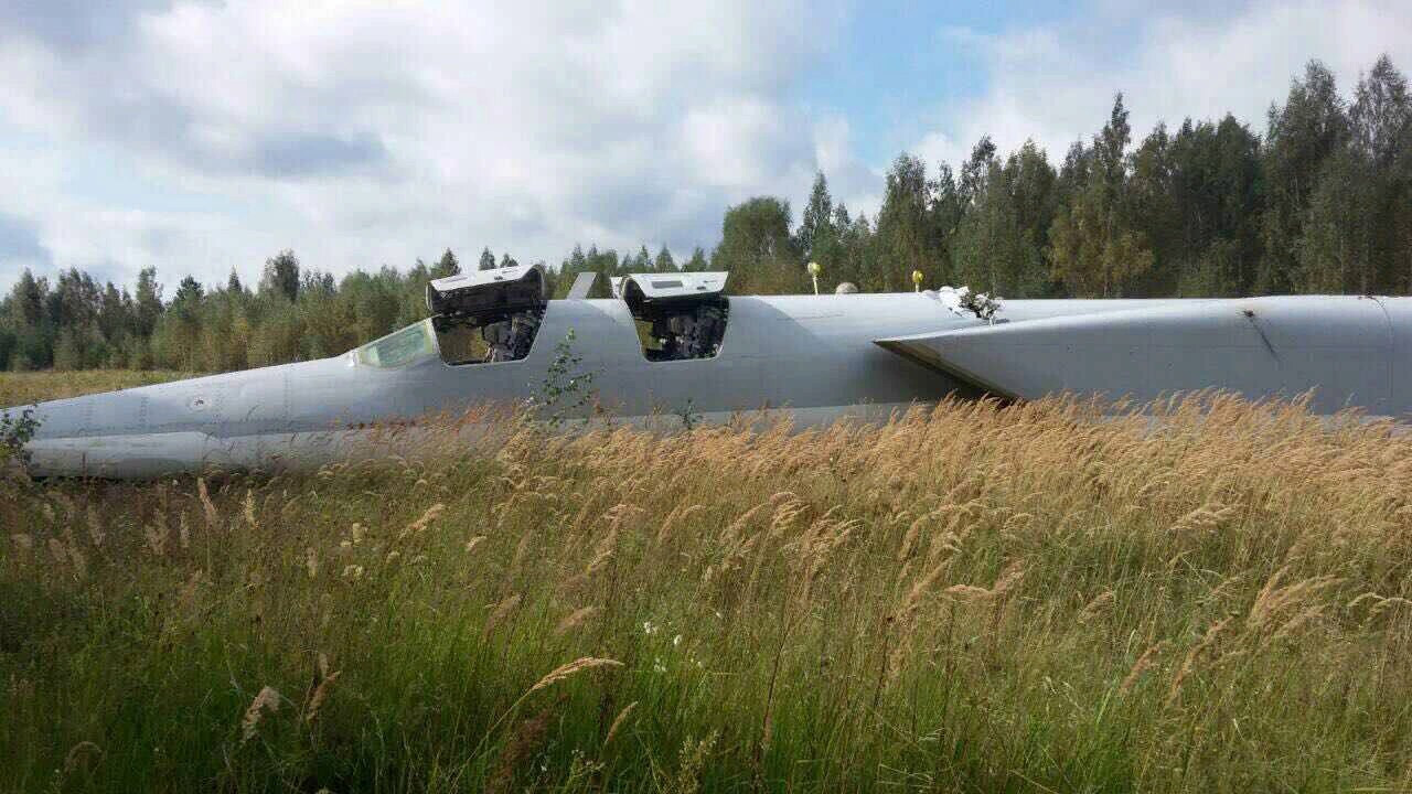 В Калужской области погибли три члена экипажа военного самолёта 