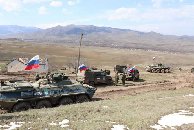 Военнослужащими подразделений Российского миротворческого контингента проведены учебные занятия 