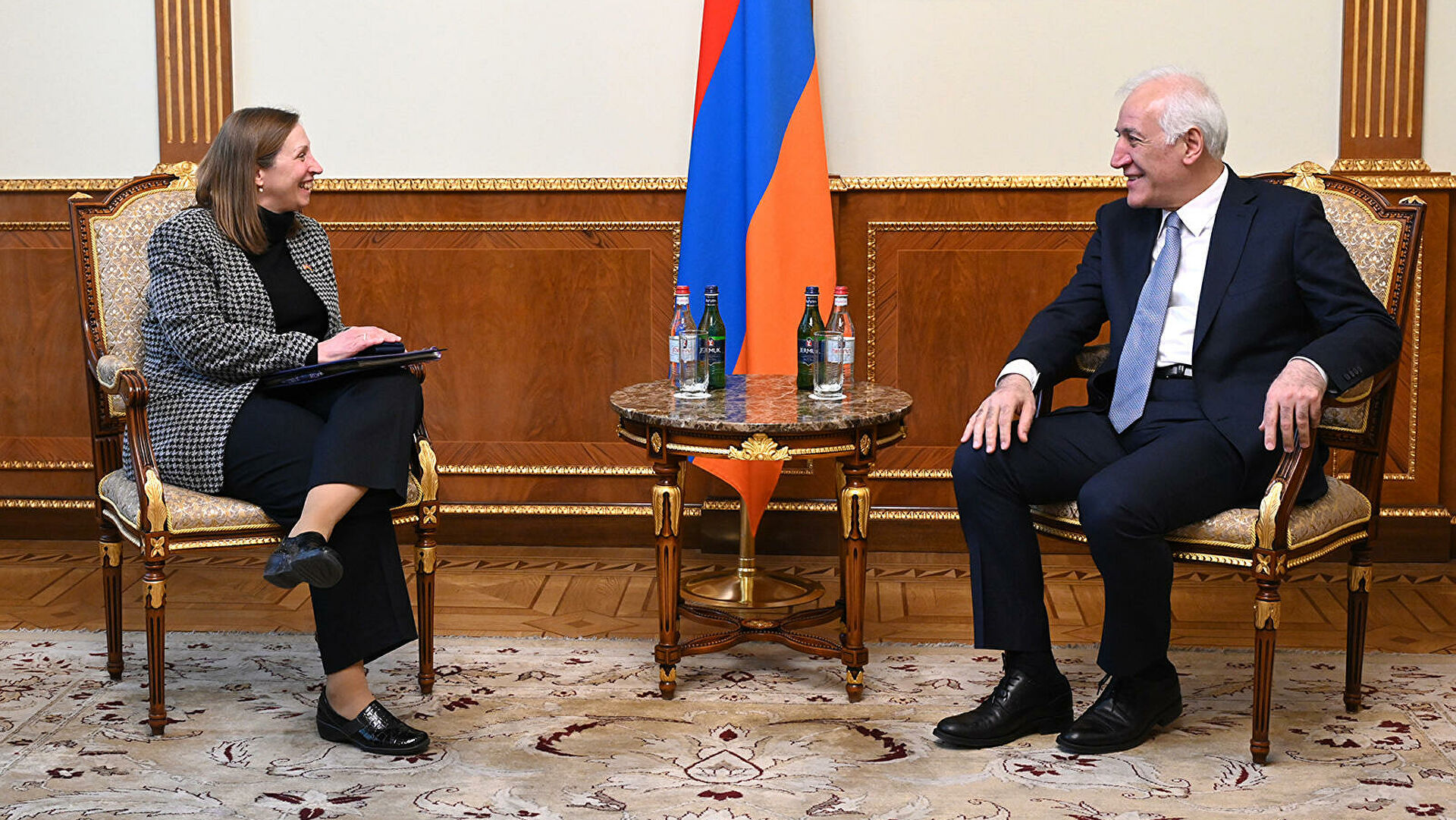 Президент Армении обсудил с послом США вопросы сотрудничества между двумя странами 