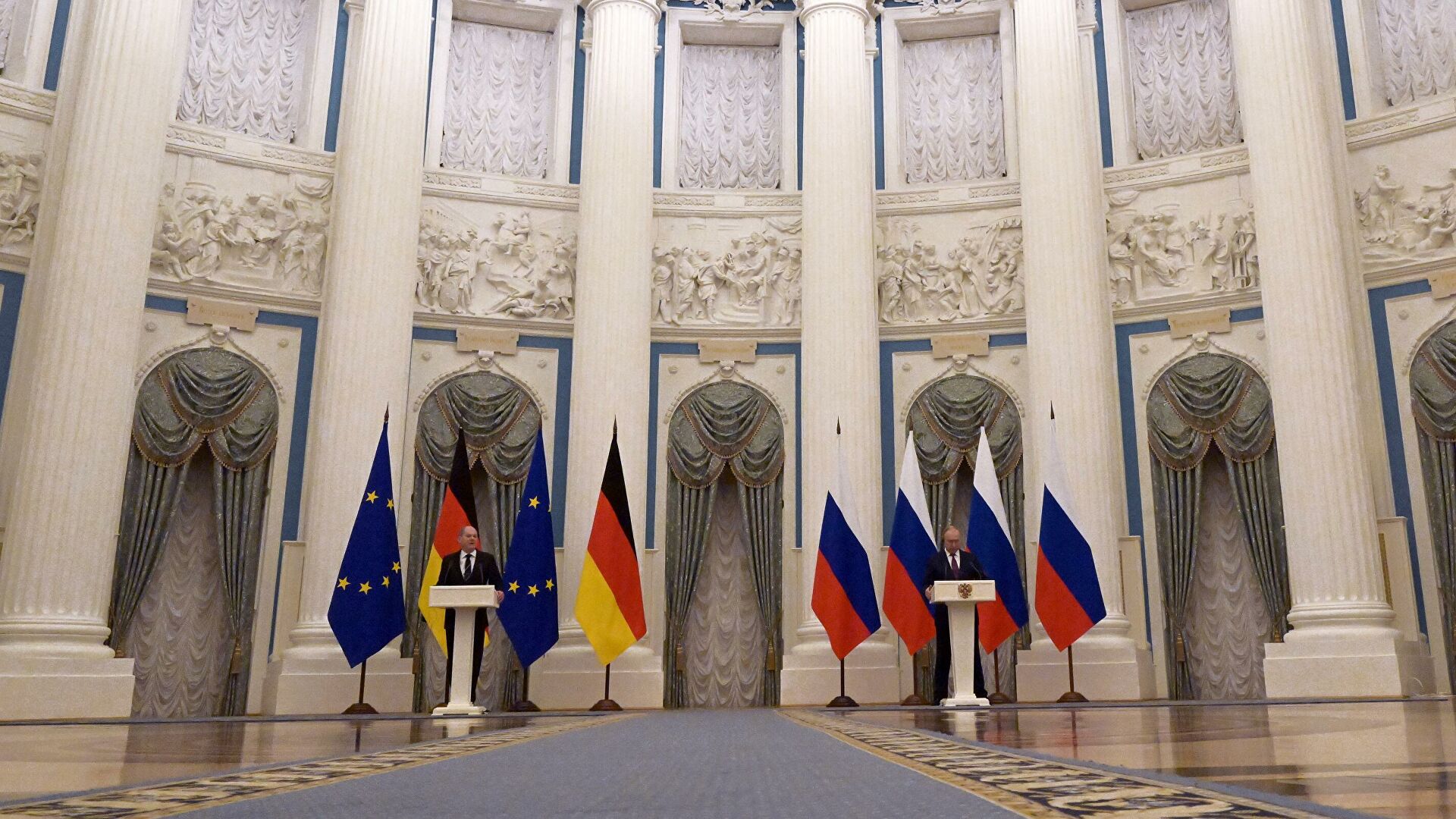 Путин и Шольц обсудили итоги третьего раунда переговоров по Украине 